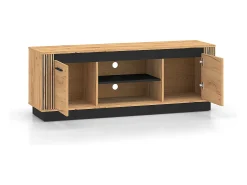 New Petits-Meubles Móvel TV 2 portas Solal madeira 150cm Natural claro