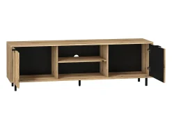 Móvel De Tv*Petits-Meubles Móvel TV 2 portas Soly madeira 160cm Natural claro