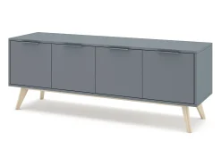 Calicosy Móvel TV 4 portas 140x53 cm^ Móvel De Tv
