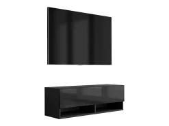 Móvel De Tv* Móvel TV : Fosco / Brilhante, 100 × 32 × 34 cm Preto