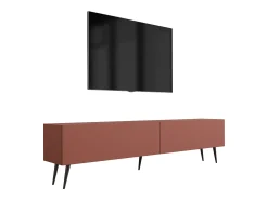 Móvel TV : Tijolo, 170 x 52 x 32 cm, patas pretas^ Móvel De Tv