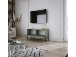 Móvel TV: Aloe, 100 x 52 x 32 cm, pés pretos^ Móvel De Tv