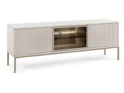 Móvel De Tv| Móvel TV AMBIHOME ANNA - Caxemira, C154xA56xP39cm Bege
