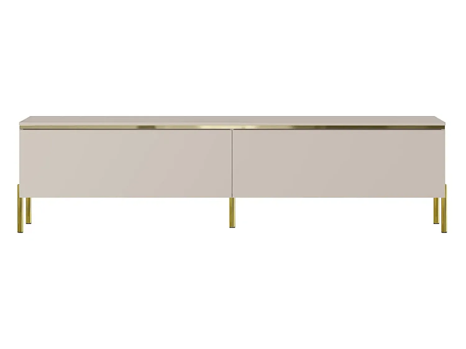 Móvel De Tv| Móvel TV AMBIHOME ALURA - Caxemira, C180xP40xA32cm Bege