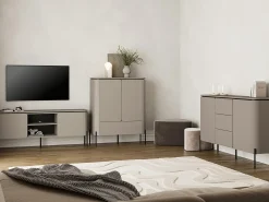 Móvel De Tv* Móvel TV AMBIHOME BELIO - Congo/, C163xA65xP40cm Preto