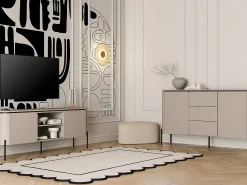 Móvel De Tv* Móvel TV AMBIHOME BELIO - Congo/, C163xA65xP40cm Preto