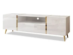 Discount Móvel TV AMBIHOME BRONX - , C158xP41xA52cm Branco