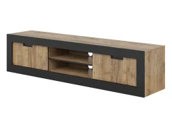 Sale Móvel TV AMBIHOME DAVOR - Carvalho/, C180xA42xP40cm Preto
