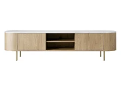 Móvel TV AMBIHOME DORE 02 - Carvalho Cremona/, C184xP45xA40cm^ Móvel De Tv