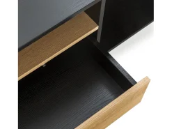 Móvel De Tv|VS Venta-stock Móvel TV Apolo 1 porta 2 gavetas, Cor /Madeira Preto