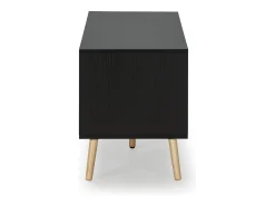 Móvel De Tv|VS Venta-stock Móvel TV Apolo 1 porta 2 gavetas, Cor /Madeira Preto