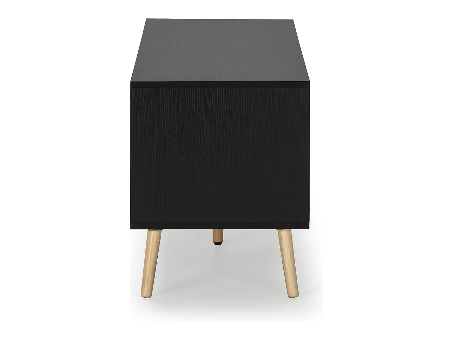 Móvel De Tv|VS Venta-stock Móvel TV Apolo 1 porta 2 gavetas, Cor /Madeira Preto