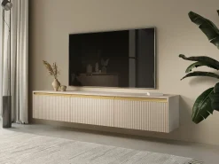 Móvel TV: areia, 181,5 x 42 cm x 39 cm^ Móvel De Tv