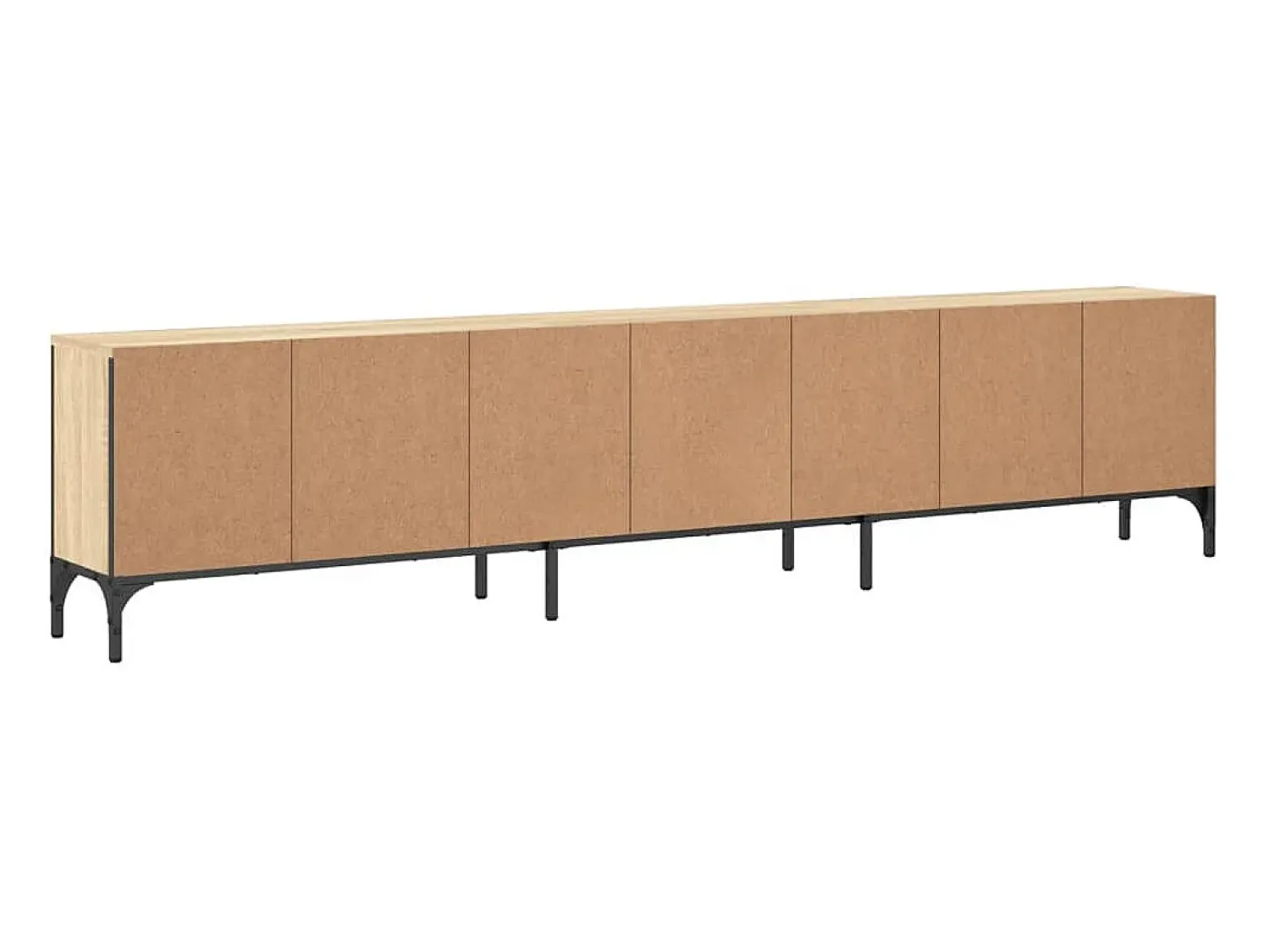 Discount vidaxl Móvel TV c/ gaveta 200x25x44 cm deriv. madeira carvalho sonoma Natural claro