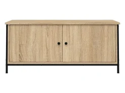 Móvel De Tv* Móvel TV c/ portas 102x35x45cm deriv. madeira carvalho sonoma PT833950 Castanho