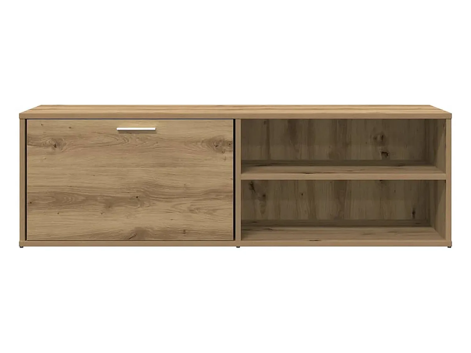 Móvel De Tv|vidaxl Móvel TV carvalho artesanal 120x34x37 cm madeira trabalhada Castanho