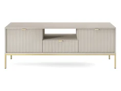 Móvel TV: Caxemira, dourado, 154 x 56 x 39 cm, puxadores dourados^ Móvel De Tv