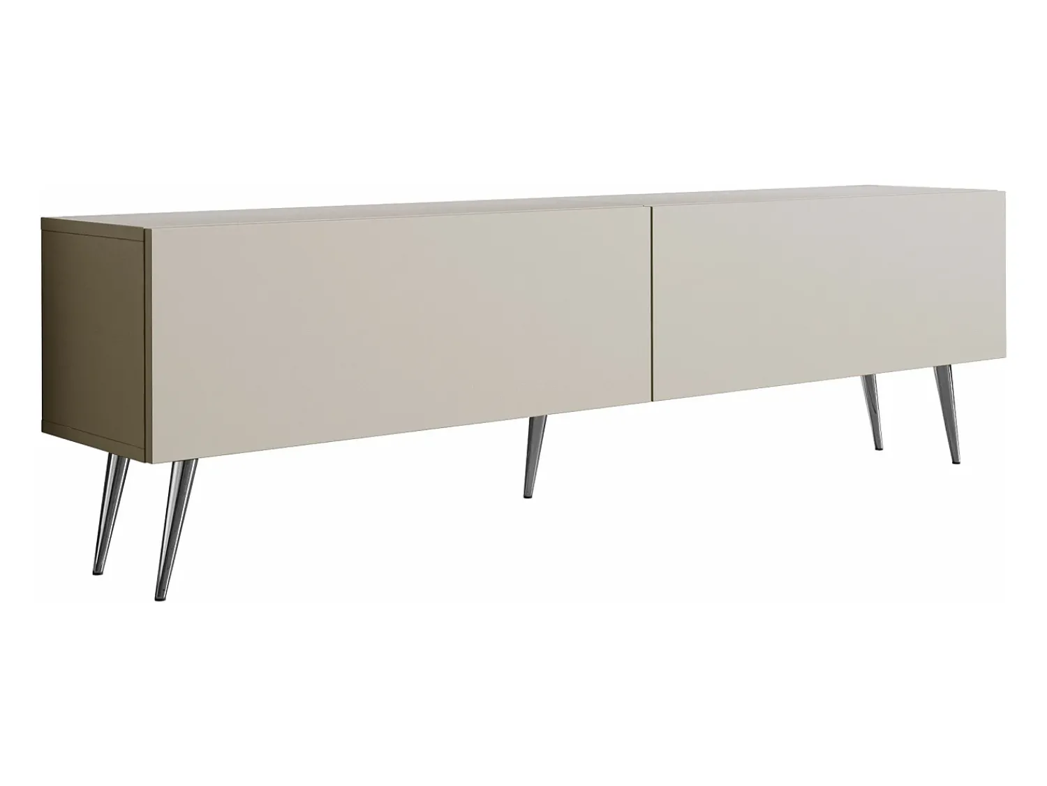 Móvel TV: Caxemira, patas cromadas, 170 x 52 x 32 cm^ Móvel De Tv