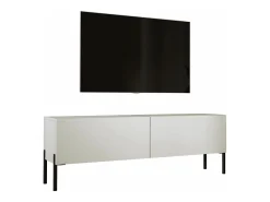 Best Móvel TV: Caxemira, patas pretas, 140 x 52 x 32 cm Bege