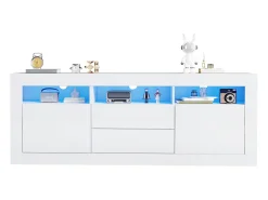 Móvel De Tv*ModernLuxe Móvel TV 160cm adequado para TV 70