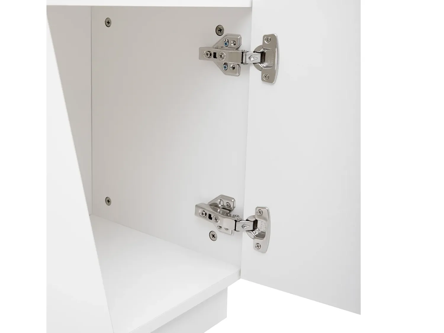 Móvel De Tv| Móvel TV 170cm, com gaveta, 4 portas, compartimento aberto, estilo escandinavo, cómoda TV - Branco