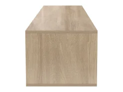 Móvel TV 180cm, com iluminação LED que muda de cor, portas de fole, lacado Móvel TV de parede, estilo moderno -^ Móvel De Tv