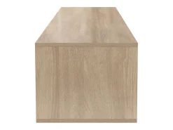 Móvel TV 180cm, com iluminação LED que muda de cor, portas de fole, lacado Móvel TV de parede, estilo moderno -^ Móvel De Tv