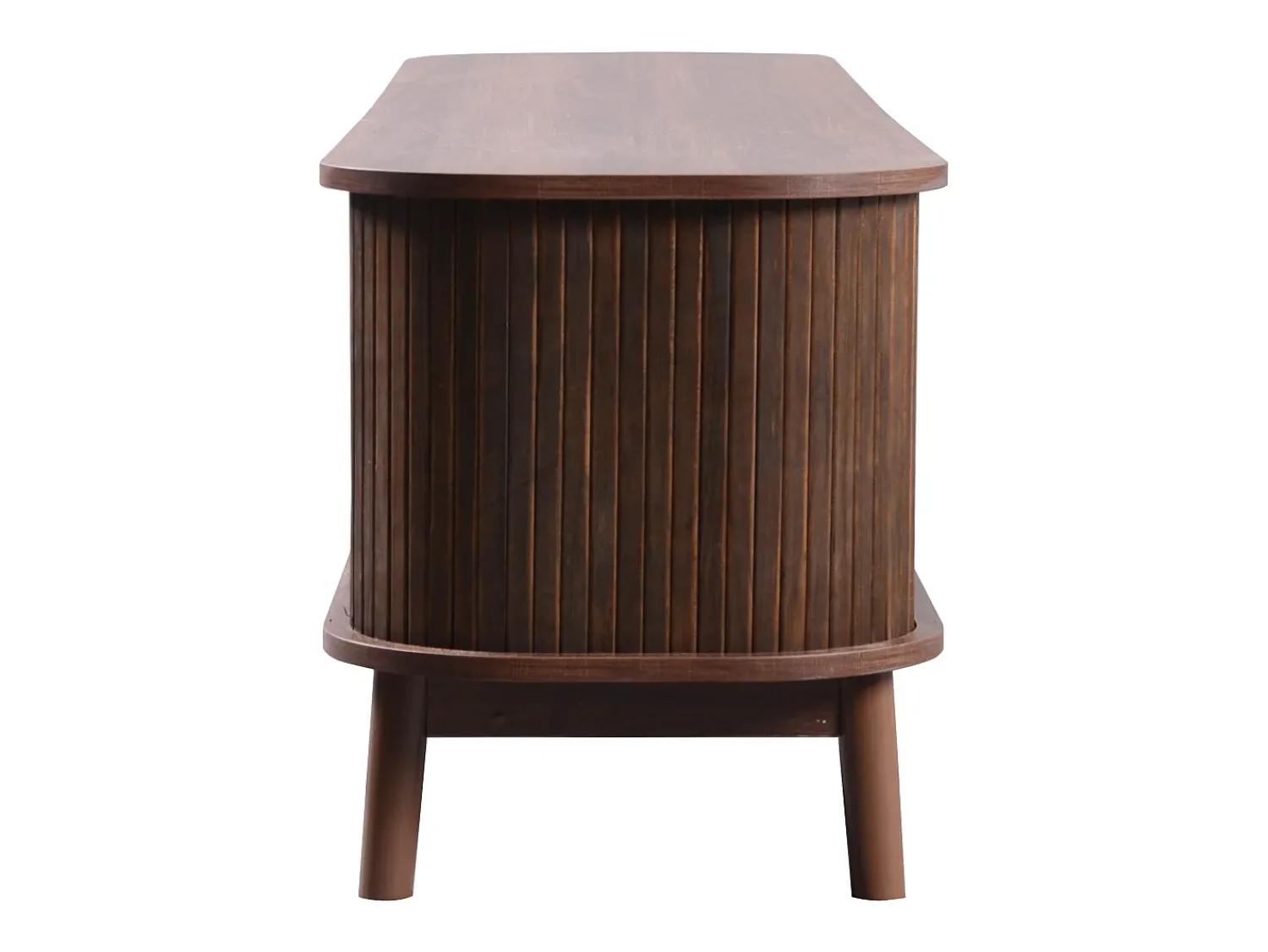 ModernLuxe Móvel TV 170cm em madeira maciça e rotin - 2 tiroirs e 2 portes - estilo campagnard -^ Móvel De Tv