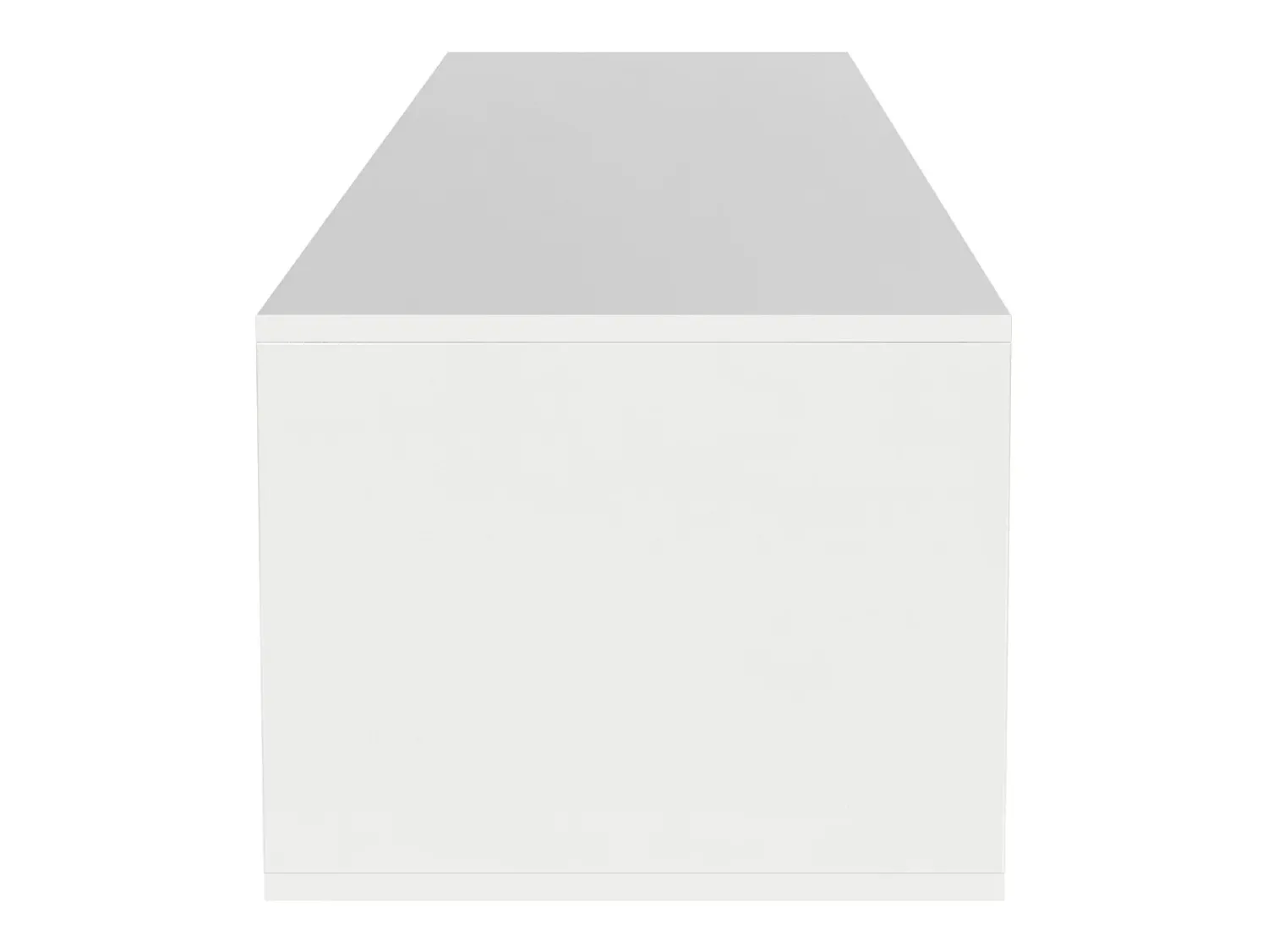 Móvel De Tv|Hauss Spole Móvel TV com 3 portas e LED, móvel TV de parede, lacado branco e Preto