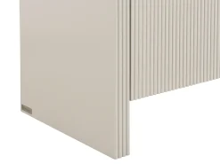 Móvel De Tv|Vente-unique Móvel TV com 4 portas em MDF - e dourado - MIRENALO Bege