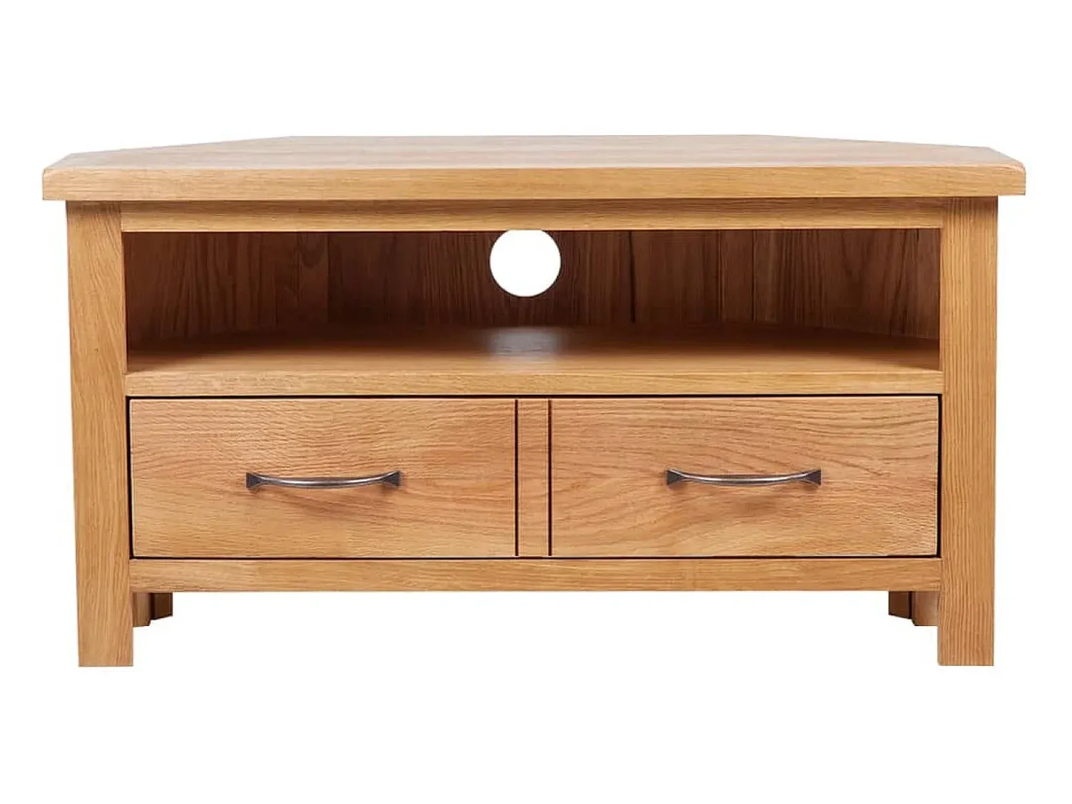 Outlet vidaxl Móvel TV com gaveta 88 x 42 x 46 cm madeira carvalho maciça Castanho