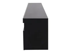 Sale Móvel TV, contemporâneo, com LED, com 3 portas e prateleira, MDF, , 180x35x45cm Preto