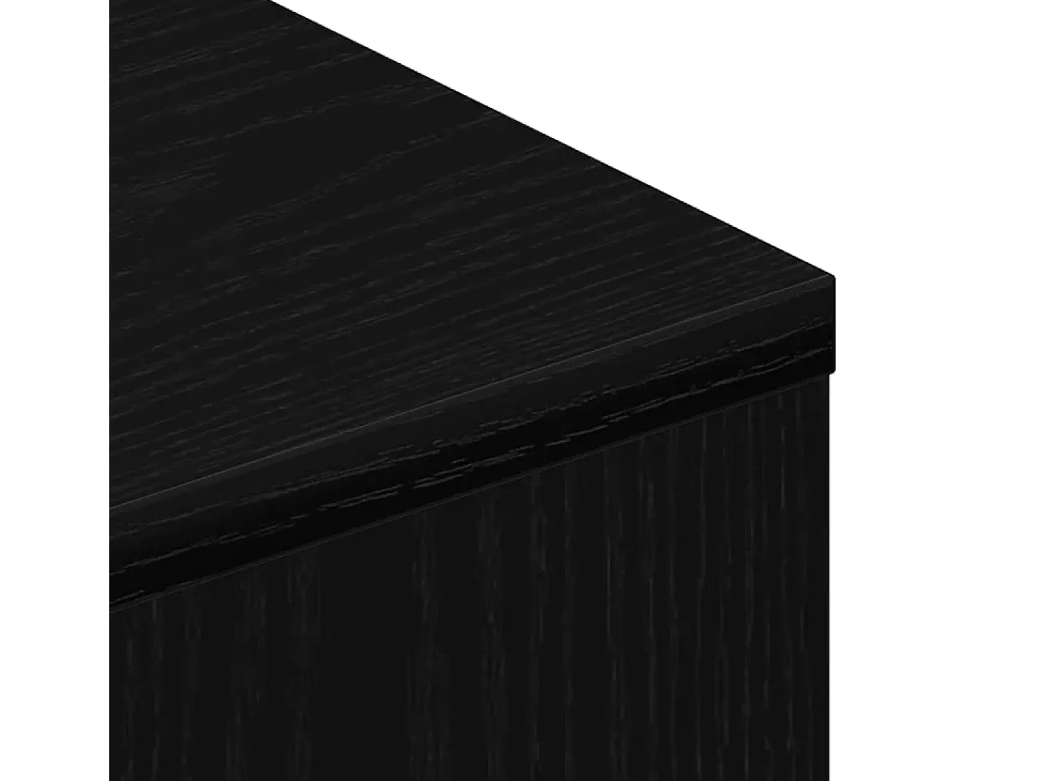 Móvel De Tv|vidaxl Móvel TV c/rodas 102x34,5x43cm deriv.madeira carvalho Preto