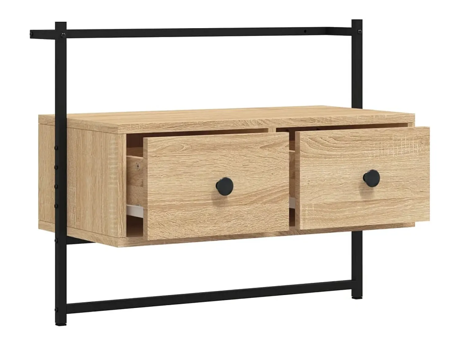 Móvel De Tv* Móvel TV de parede 60,5x30x51 cm deriv. madeira carvalho sonoma PT462135 Castanho