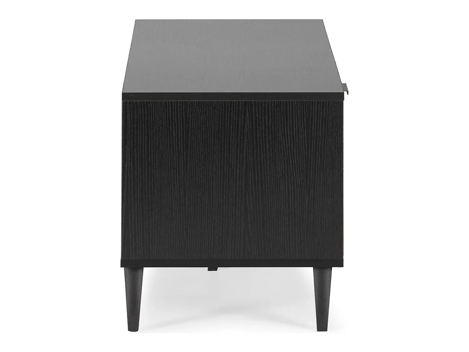 Móvel De Tv|VS Venta-stock Móvel TV Denis 1 porta e 2 gavetas, /Madeira Preto