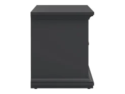 Móvel De Tv|Dmora Móvel TV Dthura, Aparador de sala, Armário baixo para TV, Base de parede equipada, 149x42 h51 cm, Cinza Cinzento