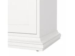 Móvel De Tv|Dmora Móvel TV Dthura, Aparador sala, Armário baixo para TV, Base de parede equipada, 149x42 h51 cm, Branco