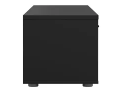 Móvel De Tv|Dmora Móvel TV Dtinagli, Aparador sala, Armário baixo para TV, Base de parede equipada, 177x40 h38 cm, Preto