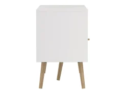 Móvel De Tv*Dmora Móvel TV Dtoedtl, Aparador de sala, Móvel baixo para TV, Base de parede equipada, 117x39 h61 cm, Branco