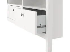 Dmora Móvel TV Dtofan, Aparador de sala, Móvel baixo para TV, Base de parede equipada, 151x38 h54 cm,^ Móvel De Tv