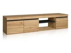 Móvel De Tv|duehome Móvel TV Ebos 160 Roble Nude - Ceniza Multicor