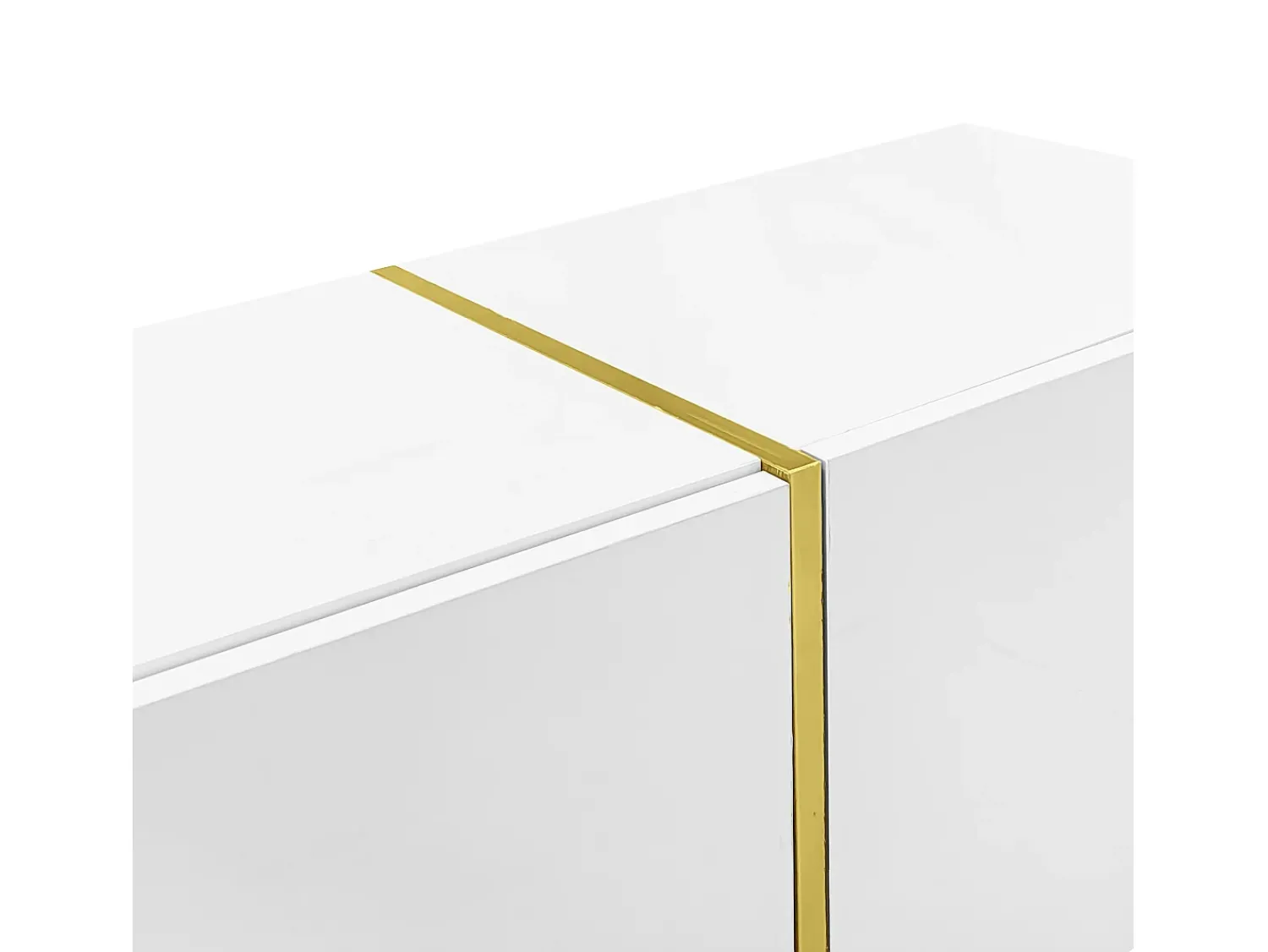 Móvel De Tv|ModernLuxe Móvel TV L 170cm - com 4 portas - MDF - Branco