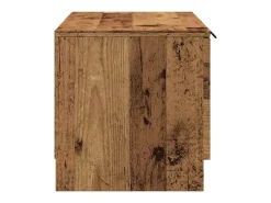 Outlet vidaxl Móvel TV madeira antiga 80x35x36,5 cm madeira trabalhada Castanho
