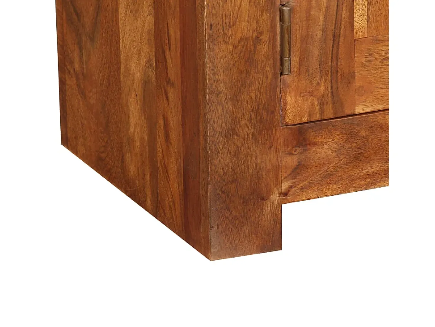 Móvel De Tv|vidaxl Móvel TV madeira maciça c/ acabamento a mel 120x30x40 cm Castanho