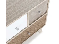 VS Venta-stock Móvel TV Maia 1 porta e 3 gavetas multicoloridas^ Móvel De Tv