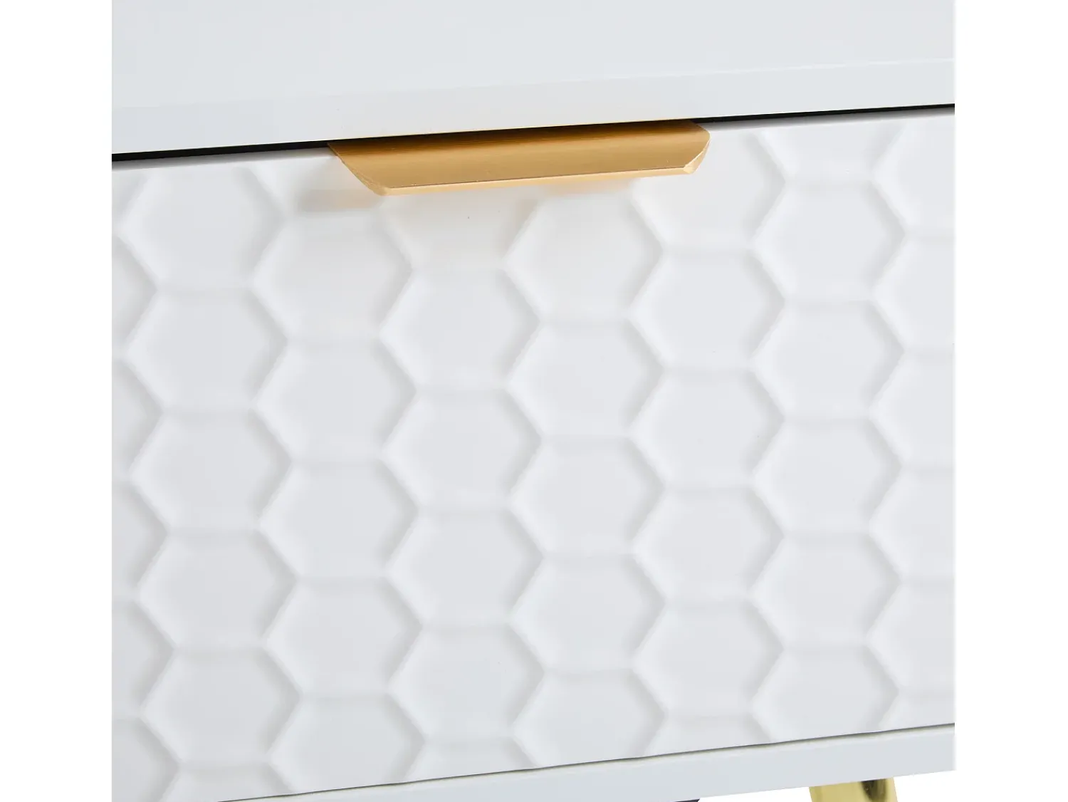 Hot ModernLuxe Móvel TV moderno 180 cm - 1 gaveta + 2 portas + 3 compartimentos - Branco