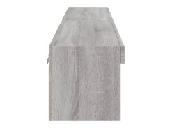 Móvel De Tv*Helloshop26 Móvel TV multimídia prateleira TV aparador sala de jantar sala de estar quarto com luzes LED 2 peças sonoma 100 x 30 x 30 cm cinza 02_0028880 Cinzento