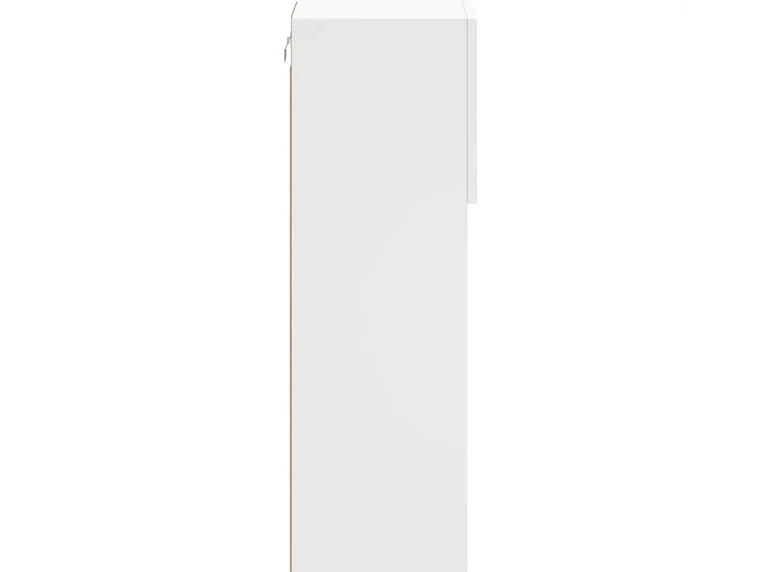 Clearance Helloshop26 Móvel TV multimídia prateleira TV aparador sala de jantar sala de estar quarto com luzes LED 2 peças 305 x 30 x 90 cm 02_0028836 Branco