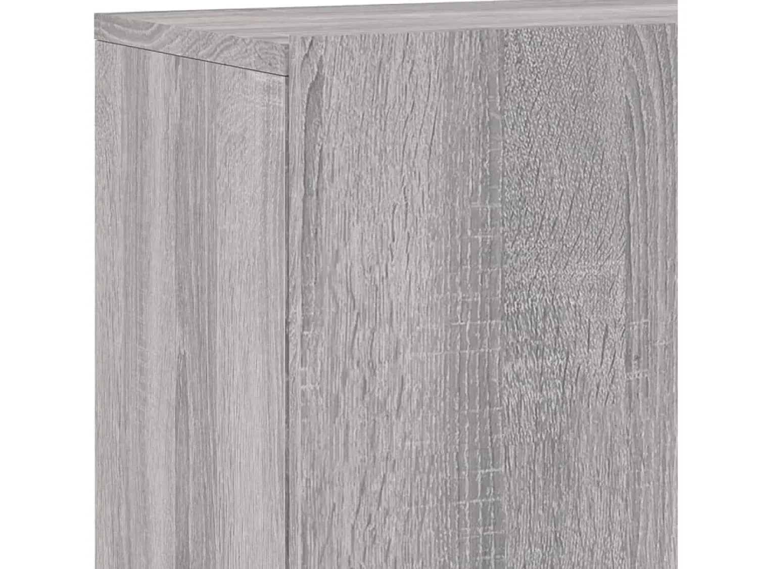 Móvel De Tv|Helloshop26 Móvel TV multimídia prateleira TV aparador sala de jantar sala de estar quarto parede sonoma 100 x 30 x 41 cm cinza 02_0028173 Cinzento
