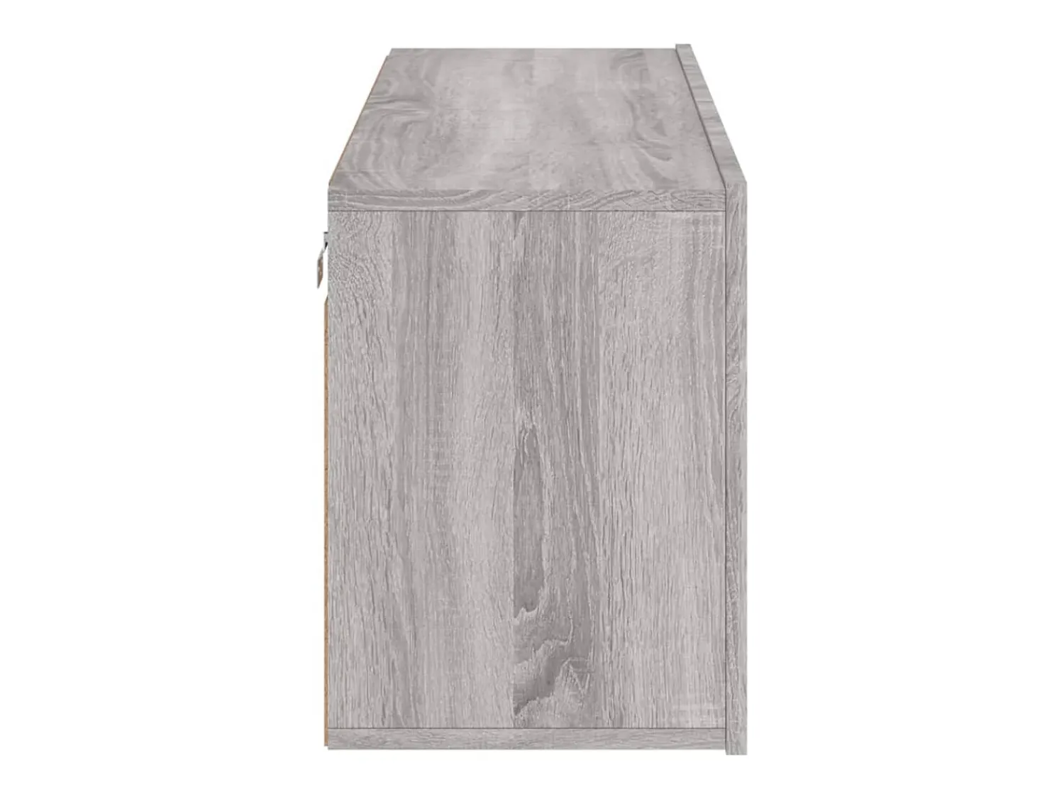 Móvel De Tv|Helloshop26 Móvel TV multimídia prateleira TV aparador sala de jantar sala de estar quarto parede sonoma 100 x 30 x 41 cm cinza 02_0028173 Cinzento